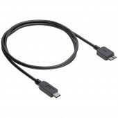 Akyga USB kábel USB mikro B 3.0 dugó, USB-C® dugó 1.0 m Fekete AK-USB-44