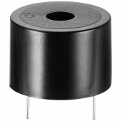 TRU COMPONENTS TC-10089008 Piezo jeladó Zajkibocsátás: 85 dB Feszültség: 12 V Tartós hangjel 1 db