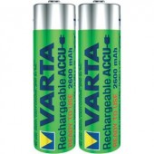 Ceruza akku AA, NiMH, 1,2V 2600 mAh, 2 db, Varta Ready2Use LR06, AA, LR6, AAB4E, AM3, 815, E91, LR6N