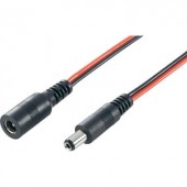 BKL Electronic DC táp hosszabbító kábel, 5,5x2,5 mm, 3m