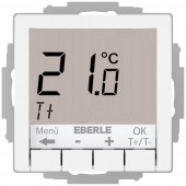 Eberle 527815455504 UTE 4100-R-RAL9010-G-55 Helyiségtermosztát Süllyeszett Fűtés/hűtés 1 db