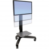 Ergotron 24-190-085 Neo-Flex Mobile MediaCenter LD TV kocsi 68,6 cm (27) - 101,6 cm (40) Dönthető, Forgatható