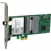 Hauppauge WinTV-quadHD DVB-T2 (antenna), DVB-T (antenna), DVB-C (kábel) PCIe x1-kártya Távirányítóval Tunerek száma: 4