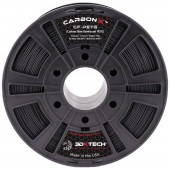 3D Xtech PTG3010750BK0 CarbonX™ CF 3D nyomtatószál PETG Compound vegyileg ellenálló 1.75 mm 750 g Fekete 1 db