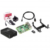 Joy-it Embedded DIN-RAIL - VESA Pi5 Kit Raspberry Pi® 5 B 8 GB 4 x 2.4 GHz Házzal, Tápegységgel, Noobs OS-sel, HDMI™ kábellel