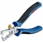 Bosch Professional 1600A01V03 Csupaszoló fogó finomállítás, Gumi bevonattal 0 - 10 mm²