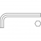 Hatszögkulcs, metrikus 0.9 mm-es Toolcraft 112846