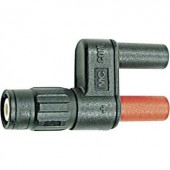 BNC – banándugó adapter BNC dugóról, 2db 4mm-es banándugóra átalakító mérőadapter MultiContact XM-BB/4