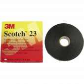 Repair tape Scotch® 23 Fekete (H x Sz) 9.15 m x 19 mm 3M 7000007286 1 tekercs